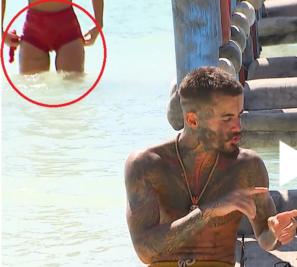 Ștefania Stănilă, la Survivor / Foto: Captură Video