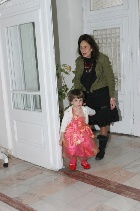 Adriana Iliescu şi Eliza în 2009