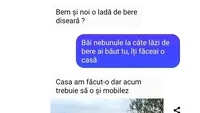 Bancul de weekend | Bem și noi o ladă de bere diseară?