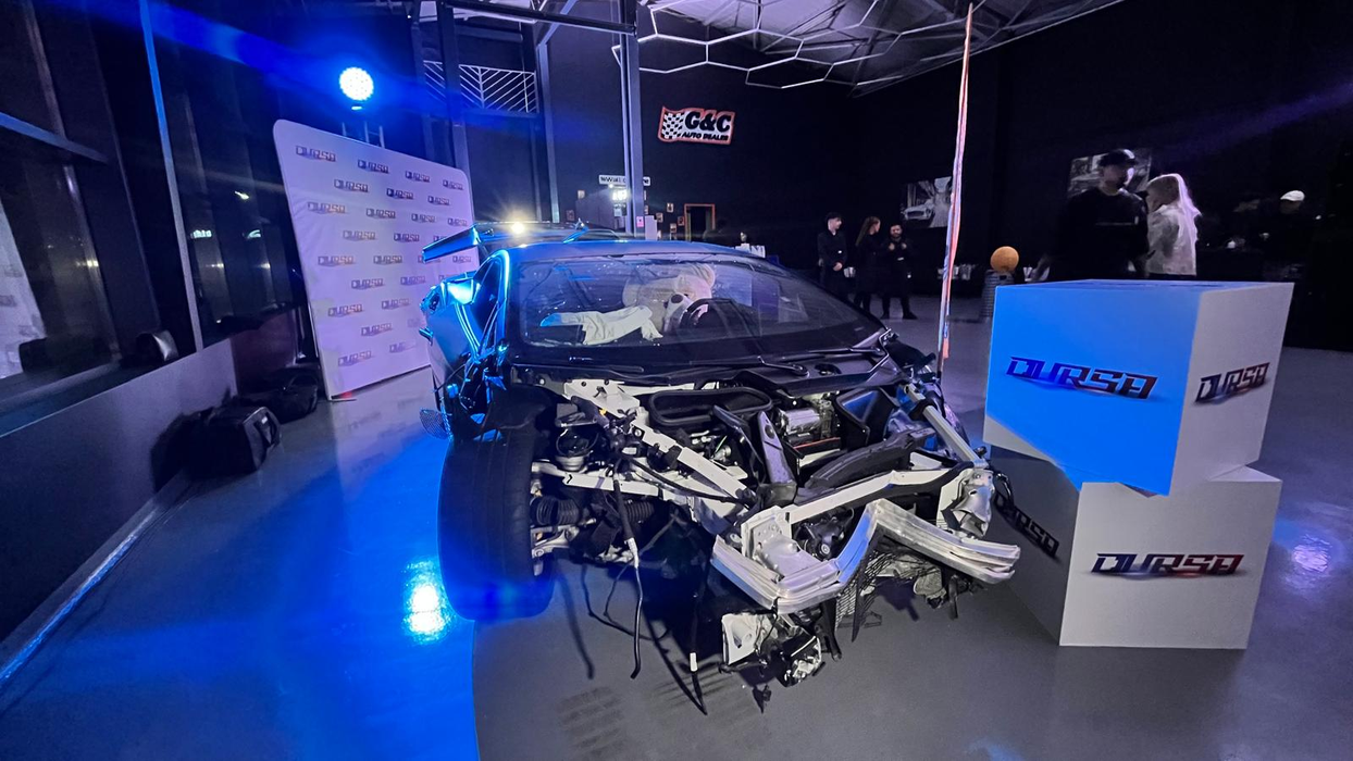 Lamborghiniul în valoare de 400 de mii de euro distrus la filmările pentru filmul Cursa