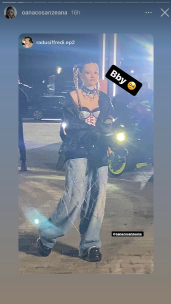 Postarea făcută de Oana Matache/ Foto: Instagram