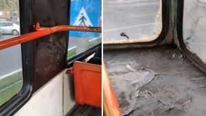 "Linia tramvaiul 19, anul 2022" | Imagini oribile realizate de o bucureșteancă în STB