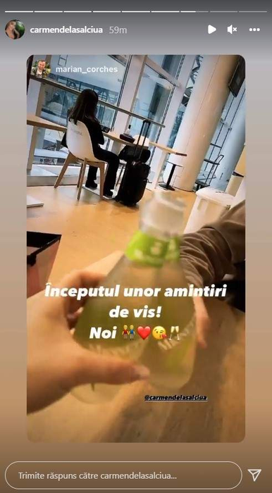 Carmen de la Sălciua și Marian Corcheș au plecat, din nou, în vacanță. Cum au fost surprinși în avion