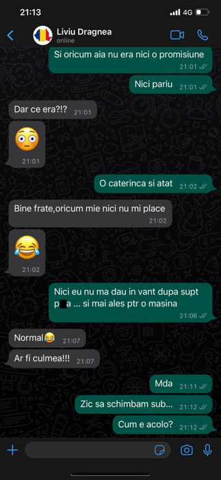 Mesajele dintre Liviu Dragnea și Suzi sunt fără echivoc