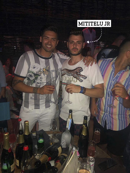 Alături de prieteni, Mititelu Jr. a făcut spectacol la NUBA