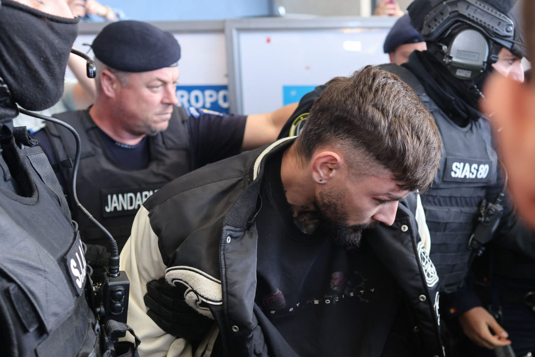 Bălțățeanu Vlad a fost adus în România /Foto: Inquam Photos - George Calin