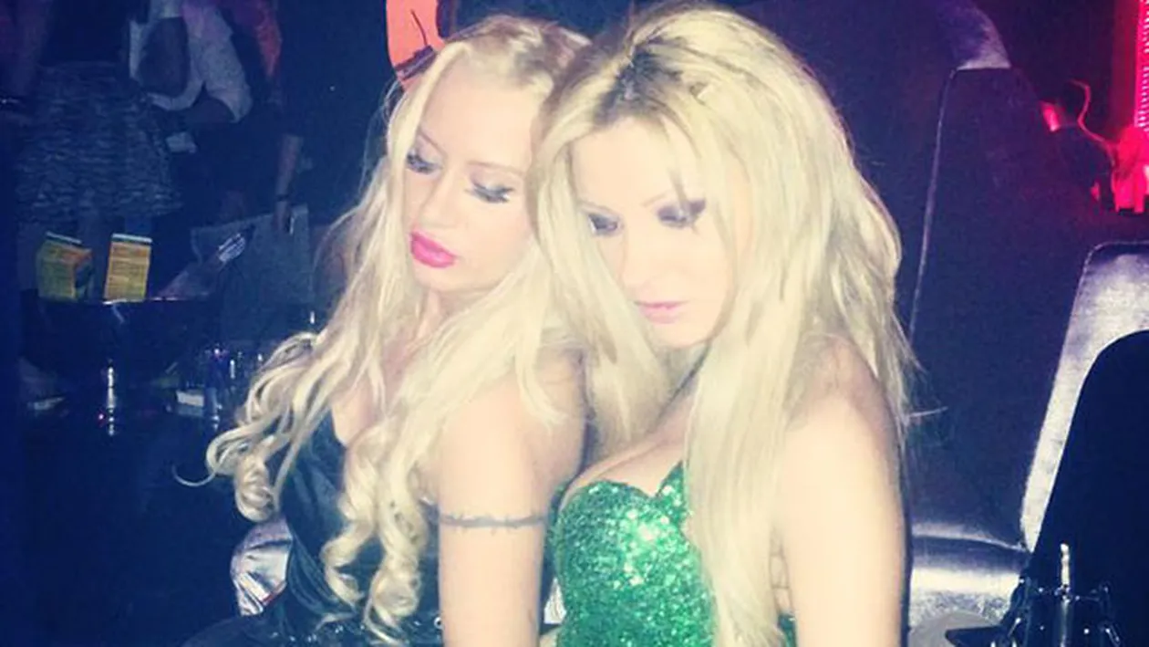 Simona Trasca s-a consolat cu o blonda in club!