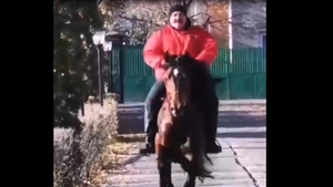 Imagini fabuloase cu Nuțu Cămătaru călare! Și nu e totul. Ce a putut să facă vestitul interlop