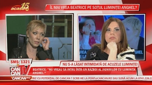 LOVITURĂ DE TEATRU! Luminita: "Pisica blândă zgârie rău!" Ce a putut să zică Beatrice că să îi declanşeze reacţia asta!