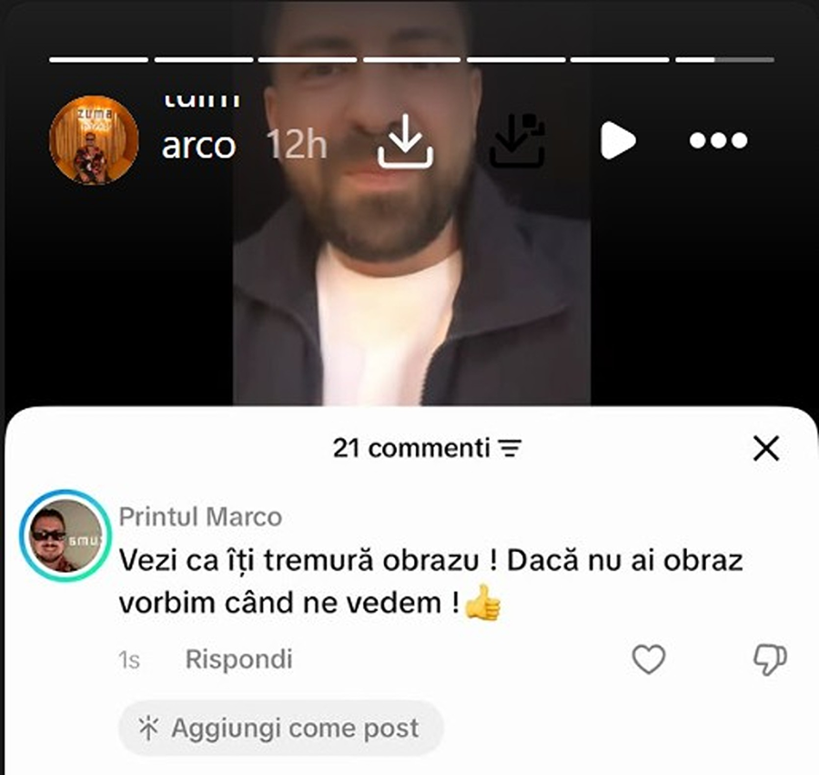 Prințul Marco l-a amenințat pe Marian Grozavu