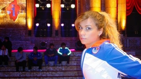 Gimnasta Silvia Stroescu face parte din echipa ”Faimoșilor” la EXATLON 2
