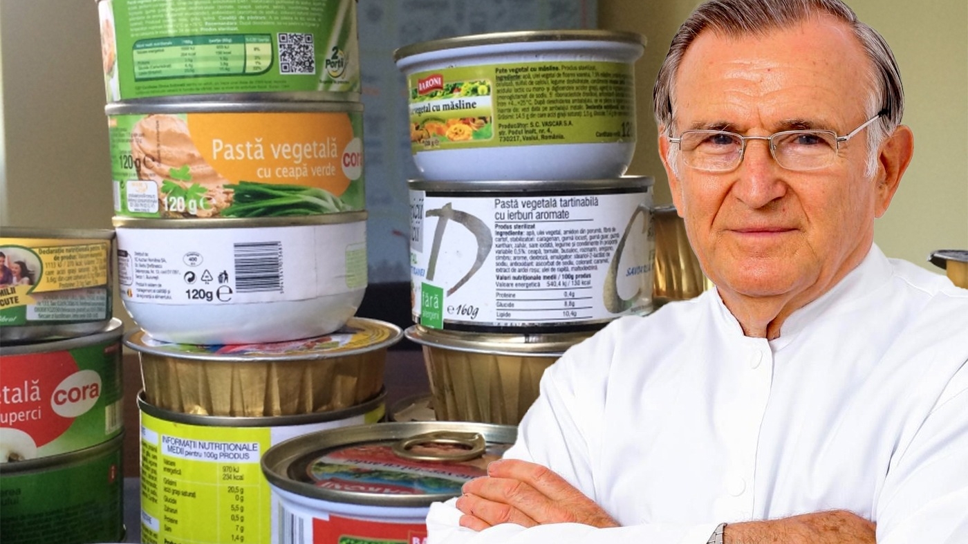 Care este singurul pate vegetal sănătos din comerț, potrivit dr. Virgiliu Stroescu