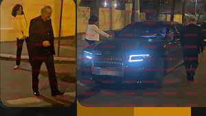 Imagini rare cu Gigi Becali: romantismul n-a murit nici după trei decenii! Și-a scos soția la restaurant și...