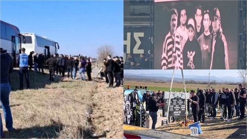 Ce a apărut în locul unde au murit cei 7 suporteri PAOK. Ți se rupe sufletul!