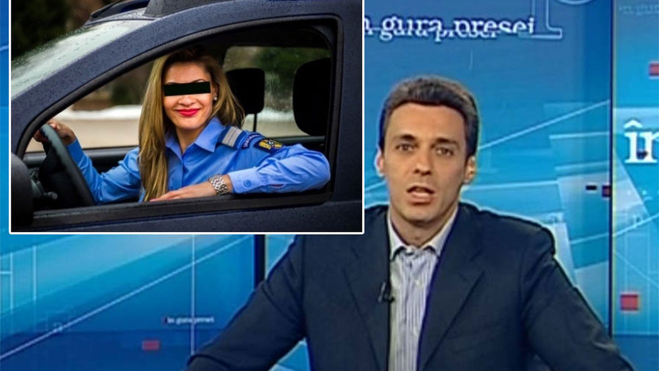 Poză șocantă cu jandarmerița bătută în Piața Victoriei postată de Mircea Badea: "Război în plină stradă"