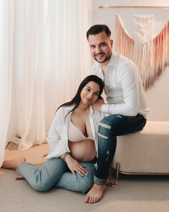 Adriana și Nicu au împreuă o fetiță. (SURSA FOTO: INSTAGRAM.COM)