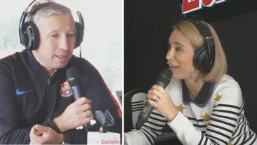Când preferă Dan Petrescu să facă amor? Întrebarea Andreei Esca l-a lăsat mască pe antrenor. Reacţia acestuia