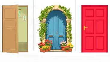 Test psihologic | Alege o ușă! Decizia îți va spune ce fel de om ești, de fapt