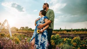 Prezentatoare TV, gravidă la 2 ani după ce a învins o boală nemiloasă. Primele imagini cu burtica ei