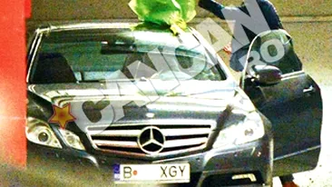 Geanina Ilies, magnet pentru buchetele de flori!