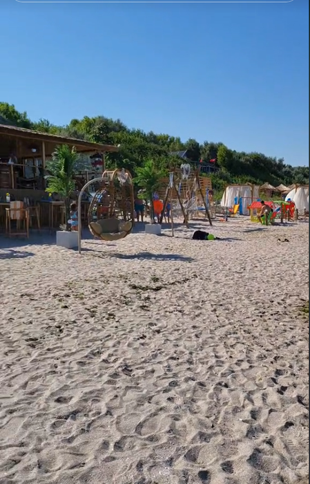 Plaja Tuzla i-a cucerit pe turiști /Foto: TikTok