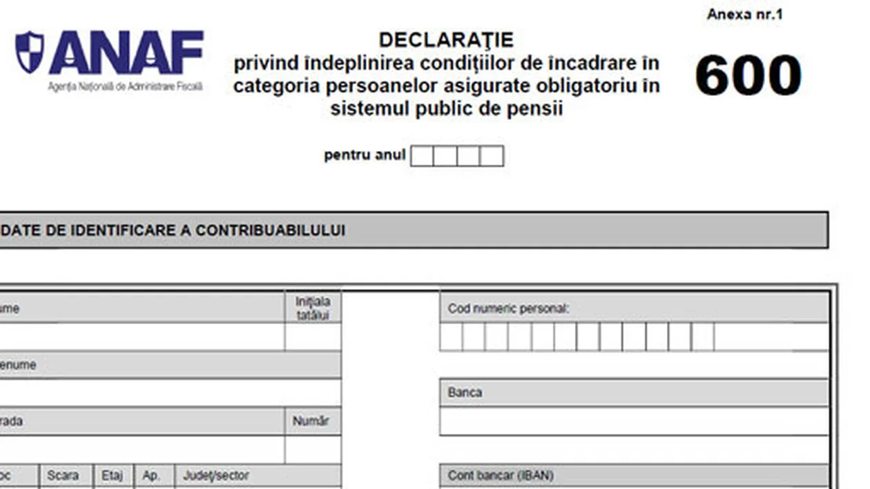 Declaraţia 600. Cine trebuie să o depună şi cum se calculează