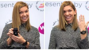 Simona Halep a primit trofeul de lider mondial la finalul sezonului 2017!