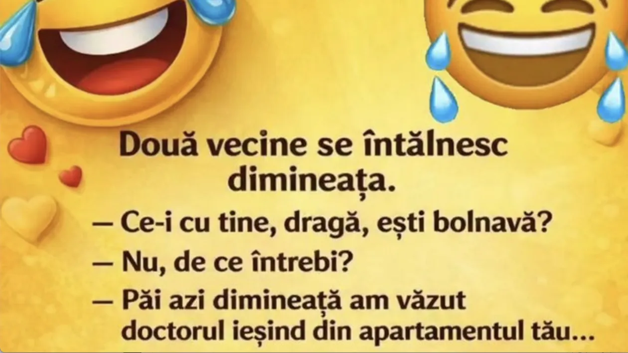 BANCUL ZILEI | Două vecine se întâlnesc dimineața