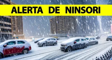 Ninsorile au acaparat România! Zonele în care stratul de zăpadă are deja 20 cm