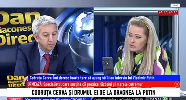 „Tot ce înseamnă baze americane pe teritoriul României au dreptul să atace”. Codruța Cerva, declarații la Dan Diaconescu Direct
