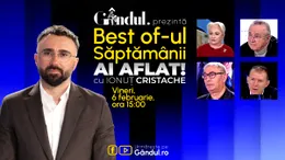 Gândul prezintă Best Of Ai aflat! Cu Ionuț Cristache – vineri, 6 februarie, de la ora 15.00