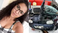 Gabriela a murit la 22 de ani, strivită de tren în maşină. Tânăra urma să se căsătorească săptămâna viitoare