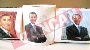 Hartie igienica marca Obama