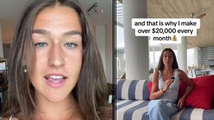 Tânăra care face 20.000 de euro pe lună cu propriul iPhone. "Companiile caută conţinut autentic"