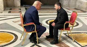Ce i-a spus Donald Trump lui Volodimir Zelenski la înmormântarea Papei Francisc. Sfat prietenesc sau amenințare voalată?!