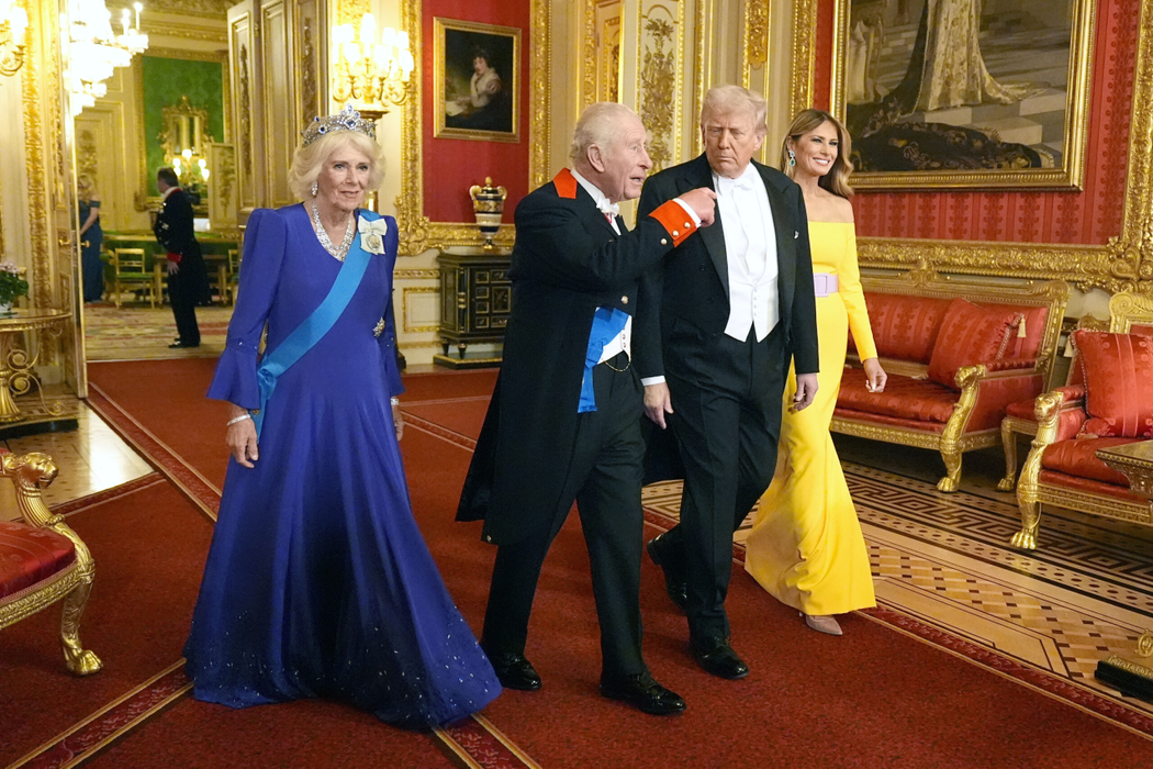 Donald și Melania Trump, la Castelul Windsor