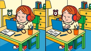 Test de inteligență | 3 diferențe în 23 de secunde: Le puteți identifica pe toate?