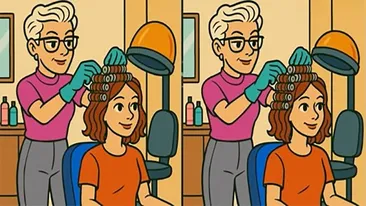 Test de inteligență | 3 diferențe în maximum 35 de secunde: Le puteți găsi pe toate?