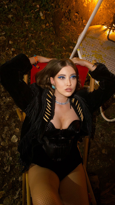 Iulia Albu și-a dus fiica la festival