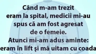 BANC | Medicii mi-au spus că am fost agresat de o femeie