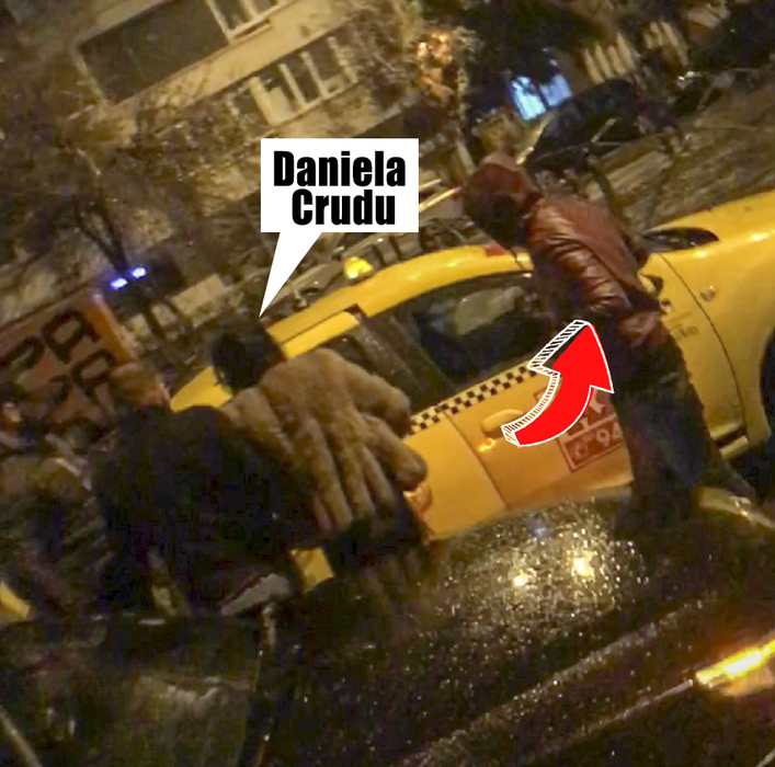 Daniela Crudu a avut nevoie de un pic de ”asistență tehnică” pentru a ajunge la un taxi