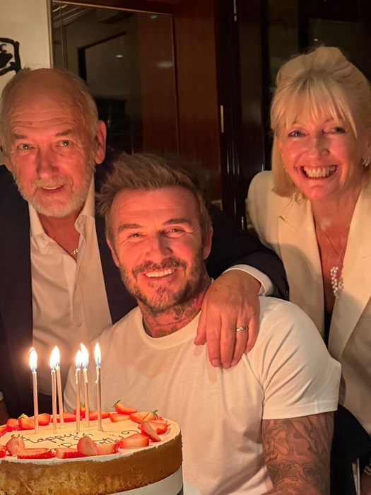 David Beckham de ziua lui, sursa-captură social media David Beckham