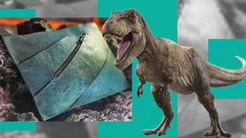 Geanta din „piele de dinozaur” care provoacă controverse în lumea științei. Cum a fost obținută, de fapt