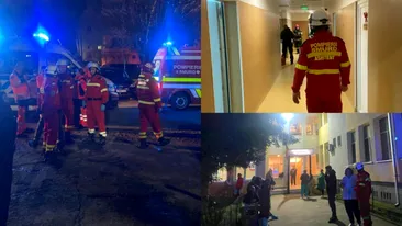 A fost activat Planul roșu de intervenție. Un incendiu a izbucnit pe secția de Psihiatrie a Spitalului județean Hunedoara