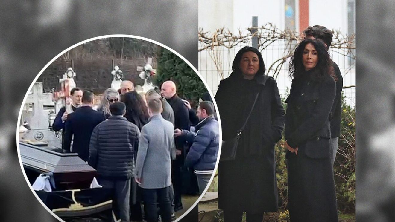 Imaginile durerii la înmormântarea mamei Mihaelei Rădulescu! Familia și apropiații au condus-o pe ultimul drum