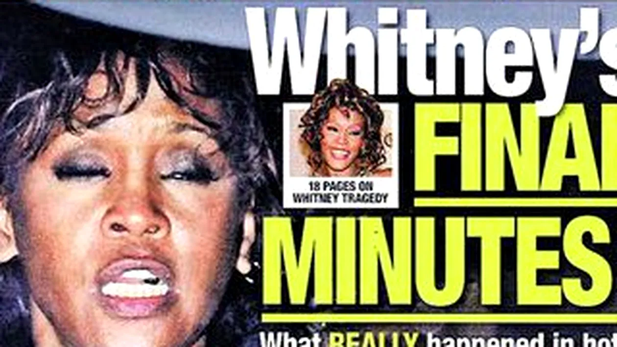 National Enquirer a reconstituit ultimele momente de viata ale divei. Asa a murit Whitney...
