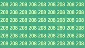 Iluzia optică a zilei | Găseşte numărul 280 ascuns în imagine în doar 10 secunde şi eşti un geniu