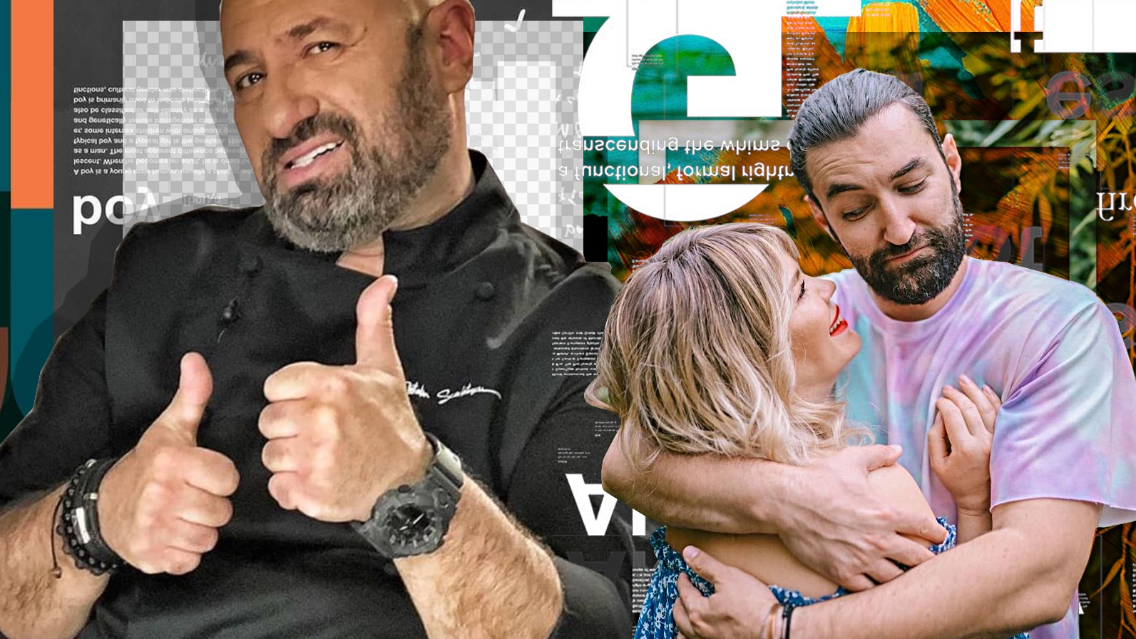 Chef Scărlătescu își asumă rolul de “tată” pentru fetița lui Smiley&Gina. “O să gătesc biscuiți cu mere”