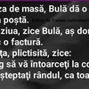 BANC | Bulă și casierița plictisită