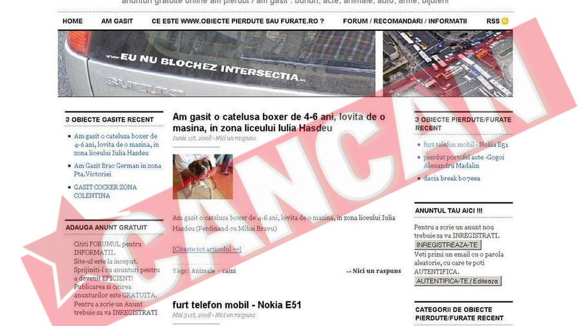 Oficiul pentru obiecte pierdute s-a mutat pe internet